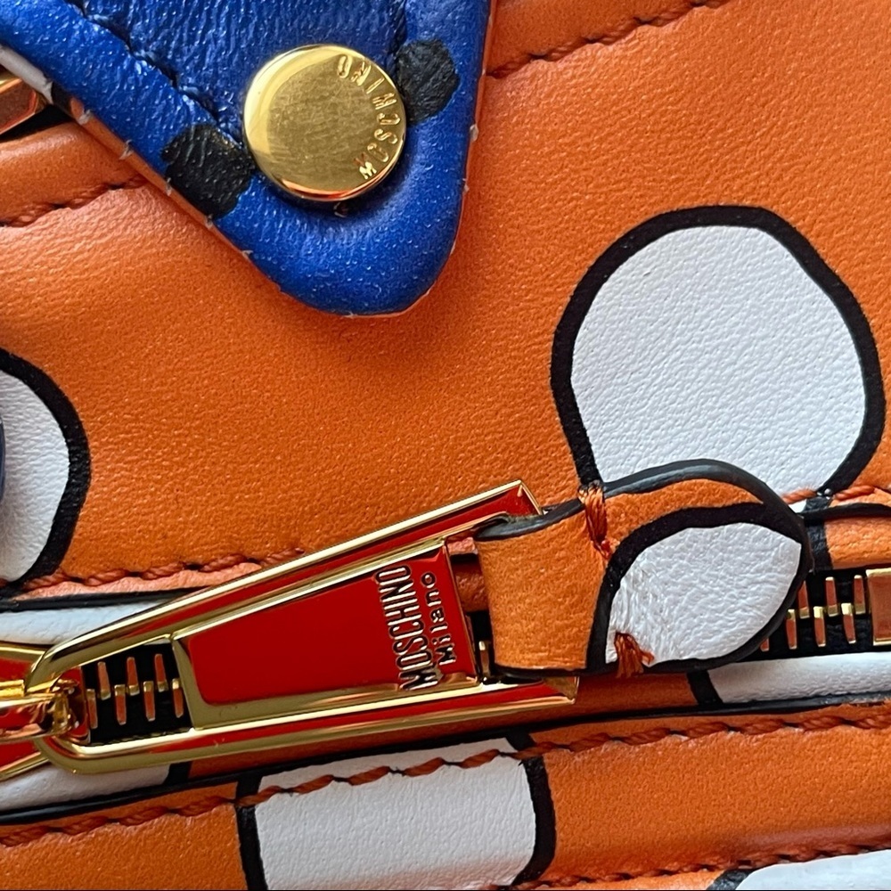 Moschino Couture Biker Bag. Polka dot. - Picture 11 of 17